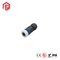 M12 Industrial Metal Waterproof Connector With 2-8Pin Straight Head Aviation Plug
