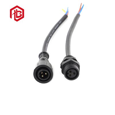 M19 PANEL MOUNT PLUG Male and Female Connector 2-5 Pin Circular LED FPC/PCB Power Copper Contact Waterproof Cable Connector