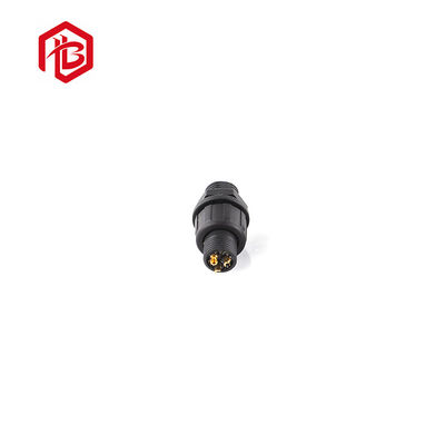 IP67 Black Solder Nylon PA66 Outdoor Waterproof Plug Socket