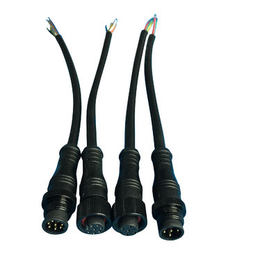 Besorgen Signalverbindungsstück-Sensor-Kabel 3 M5 M8 M12 wasserdichtes Verbindungsstück 4 5 8 12 Stiftkundenspezifisches IP67 mit Kabel online manufacture