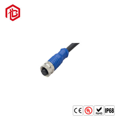 Besorgen kundengebundener männlich-weiblicher Steckersockel 2 des Drahtes M12 3 4 5 6 8 connec elektrischer Draht des Sensors des Stiftgerades Kreiskabels m12 m8 online manufacture