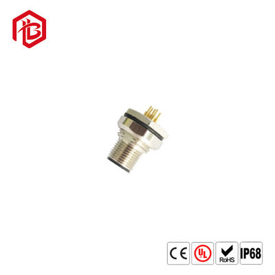 Besorgen Wasserdichtes IP67 A/B/D rechtwinkliges Verbindungsstück Pin Aviation Assemblys M12 des Ethernet-des Code-4 online manufacture