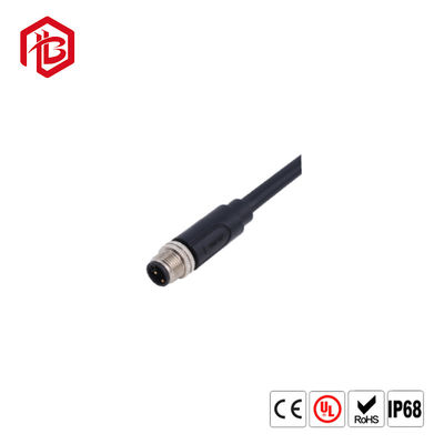 Besorgen Industrielles PWB, das männlichen wasserdichten Rundsteckverbinder des Verbindungsstück-M12 A des Code-12pin verdrahtet online manufacture