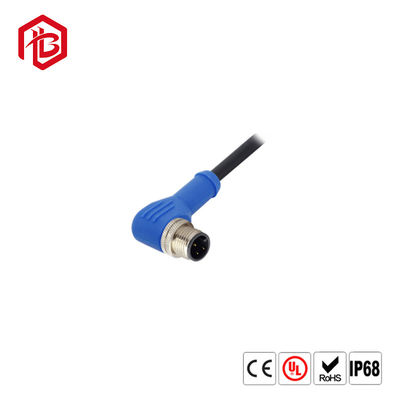 Besorgen M12 S-kodierte Energie-Verbindungsstück 4 Pin Waterproof Molded Corded Plug online manufacture