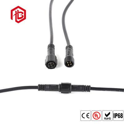 Besorgen Individuell angepasster M10 4-Pin-Kreislauf-PVC-Wasserdichtverbindung für Straßenlampe und gemeinsam genutztes Fahrrad online manufacture