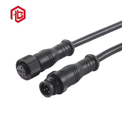 Besorgen 8A Strombewertung PVC / Nylon IP68 M12 wasserdichtes Steckverbinder für Marineanwendungen online manufacture