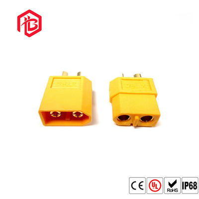 Besorgen Strombatterie-Anschluss Gold Messingplattiert Nylon 12V XT60 XT90 Stecker Männlich Weiblich Bananenkugel Stecker für RC Lipo Batterie FPV Drohne online manufacture