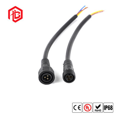 Besorgen Custom M15 IP68 Waterproof Aerospace PCB Male Female Connector with 1P/2P/3P/4P/5P/6P Power Cable Plug for LED Strips online manufacture