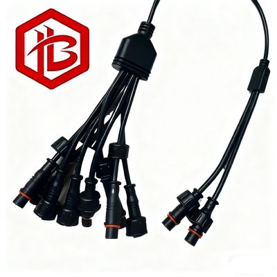Besorgen M11 PVC PLUG M16 M18 Männlicher und weiblicher Stecker 2 3 4 5 6 7 8 10 Pin Kreisförmiger LED-Außenbeleuchtung Wasserdichtes Kabelstecker online manufacture