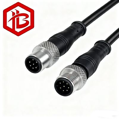 Besorgen M12 METALPLUG 3 4 5 6 Pins ein Code Canbus Kabel M12 Überformverbindung online manufacture