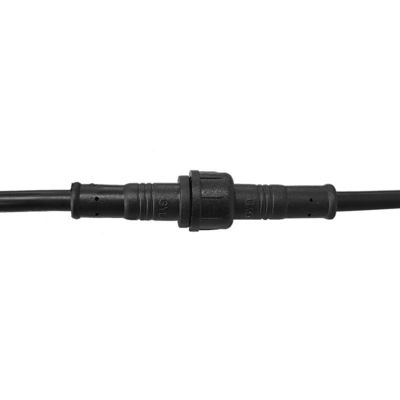 Besorgen Fabrikpreis Männlich Weiblich Schwarz Nylon M11 Stecker IP65 Luftfahrt UHF PCB Kupferkontakt 16A 500V wasserdichte LED-Lampenanschlüsse online manufacture