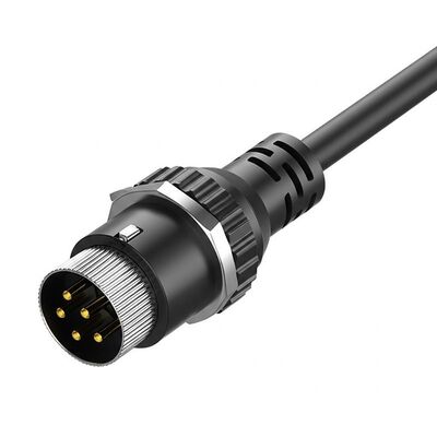 Besorgen M16 mit Kabel Männlicher und weiblicher Stecker 2 3 4 5 Pin Kreisförmiger LED-Außenbeleuchtung Wasserdichte Kabelstecker online manufacture