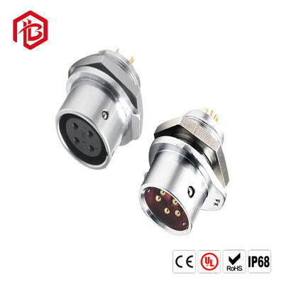 Besorgen Bett SF-Serie IP68 Wasserdichtes UHF-RF-Stromkabelanschluss 2-5Pin Schnellsteckmetall-Flugzeugstecker Steckdose Männlich/Weiblich PCB online manufacture