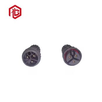 Besorgen Bett CE RoHS M23 Konfektioniert 2-polig bis 8-polig Stecker/Buchse Wasserdicht IP67 Kupferkontakt Steckverbinder für Solarstromanlagen online manufacture