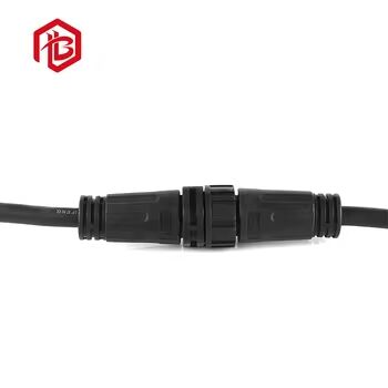 Besorgen M25 wasserdichtes Steckverbinder Männlich/weiblich Kupferkontakte IP68 Luftfahrt UHF RF PCB FPC Kabel mit Nylongehäuse online manufacture