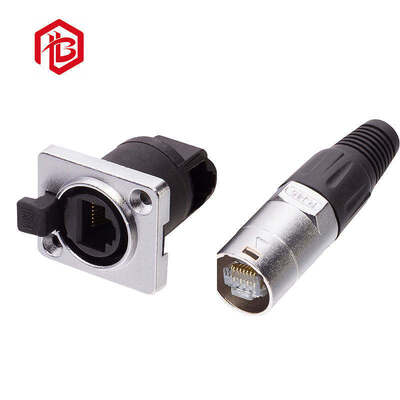 Besorgen Elektrischer wasserdichter RJ45 Kupfer Stecker/Buchse für Luft- und Raumfahrt RF-Anwendungen online manufacture