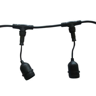 Besorgen E27 Kunststoff Kupferkontakt IP67/IP68 wasserdichte Lampenhalteranschlüsse für Solarenergiesysteme Hochstrombeleuchtung online manufacture