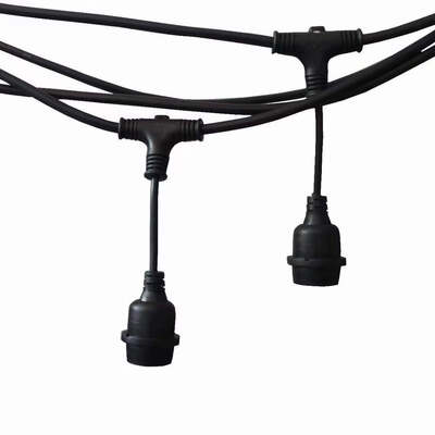Besorgen E27 Lampenhalter Kupferdrahtschalter 110V Steckdose Hochwertige LED-Elektro-Solarstrom-System FPC IP67 online manufacture