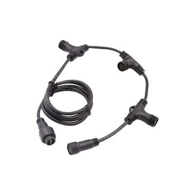 Besorgen Wasserdichte Kupfer-LED-Bandlichtanschlüsse T-Typ Splitter M12 für Luftfahrt UHF RF Solarstromsystem PCB-Anwendungen IP68 online manufacture