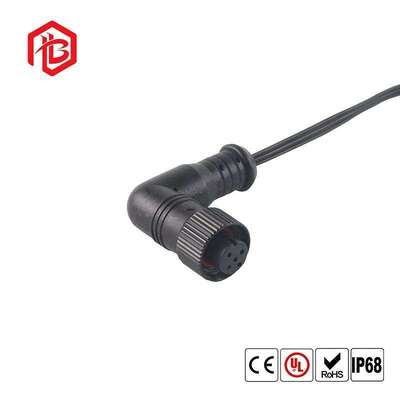 Besorgen M12 WINKEL-ELBOW Stecker/Buchse UHF RF Leiterplatten-Stromadapter 2-8-poliger Stecker mit Schutzart IP68 online manufacture