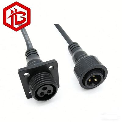 Besorgen M15 FLANSCH Wasserdichter Stecker Stecker/Buchse Schalttafel-Kabelverbinder 2-4Pin IP68 für PCB RF Straßenbeleuchtungsprojekt online manufacture