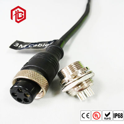 Besorgen Untertageluftfahrt-Kabel-Verbindungsstück 3 Pin GX16 wasserdichtes online manufacture
