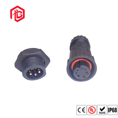 Besorgen Schwarzes Platten-Berg-Verbindungsstück des Lötmittel-K19 4 Pole wasserdichtes online manufacture