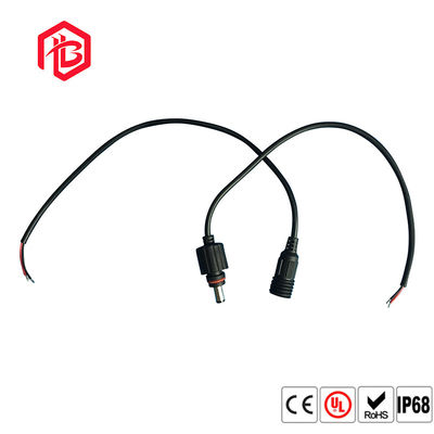 Besorgen Schwarzes Weiß PVC 2 Pin wasserdichte DC-Verbindungsstücke online manufacture