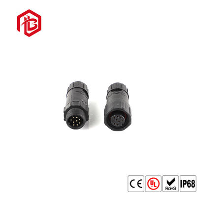Besorgen Männlich-weiblicher 7 8 9 wasserdichter elektrisches Verbindungsstück-Sockel Pin M14 online manufacture