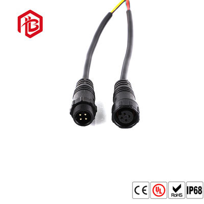 Besorgen Schwarzes Nylon 5 wasserdichtes Kabel-Verbindungsstück Pin IP68 online manufacture