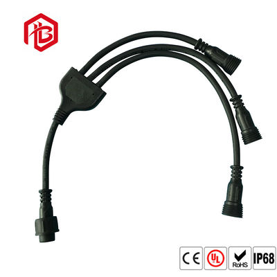 Besorgen LED, die y-Art 3 wasserdichtes Kabelverteiler-Verbindungsstück Pin beleuchtet online manufacture