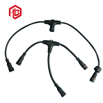 Besorgen Geführte Art wasserdichte Runde Pin Connectors des Streifen-T P67 IP68 online manufacture