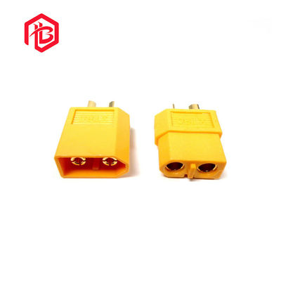 Besorgen XT60 Bananen-Kabel-Verbindungsstück Gold überzogenes 30A der Verbesserungs-3.5mm wasserdichtes online manufacture