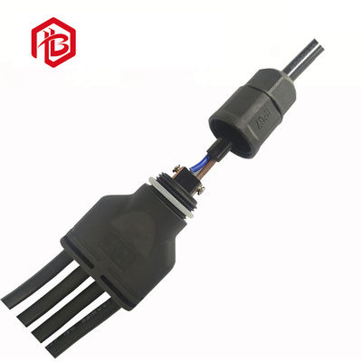 Besorgen Wasserdichter Nylonrundsteckverbinder 3 Pin Screw Lighting Strip Rohs online manufacture