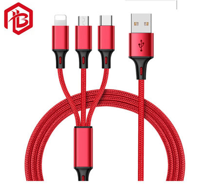Besorgen 3 in 1 daten-Kabel-Handy-Ladegerät-Kabel 5A 100W schnellem Aufladungs online manufacture