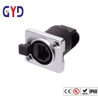Besorgen Buchsen-wasserdichtes Ethernet Jack PVC-TPEs IP69 Rj45 online manufacture