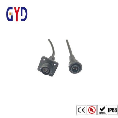 Besorgen Flanschen Art 3 männlich-weibliches Pin Waterproof Panel Mount Connector online manufacture