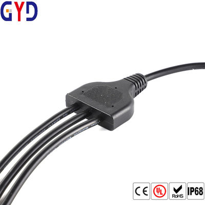 Besorgen Wasserdichte Art Erweiterung des geführter Draht-Teiler-Y verkabeln 2 Pin Wire Connectors online manufacture