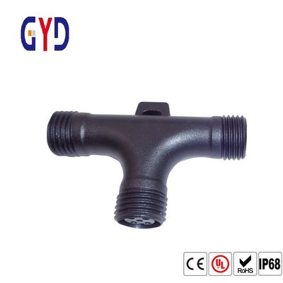 Besorgen Geführt, beleuchtend Weise 2 des Schrauben-wasserdichte Kabel-Verbindungsstück-3 3 Art 4 Pin T online manufacture