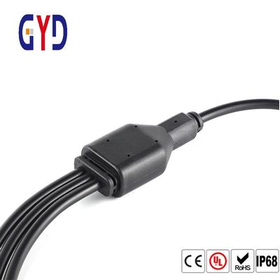 Besorgen Des y-Teiler-IP67 schnelle Aufladungsweise wasserdichte 2 3 Pole daten-Kabel-3 online manufacture