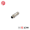 M12 4 Pin Female Field Wireable Plastic Assembly Cable Plug Waterproof Ip67 Aviation Connector
