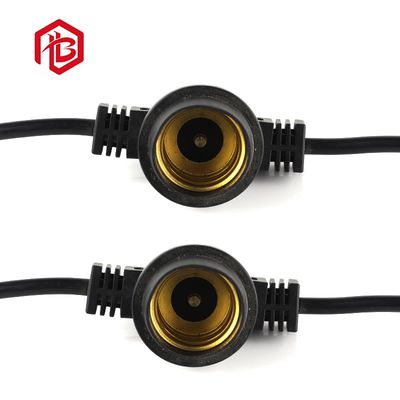E27 IP67 Waterproof Lamp Holder Connector 2-12 Core 24V DC