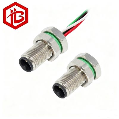 OEM ODM M5 4 Pin Female Connector Waterproof Circular Connector Cable M5 Connector