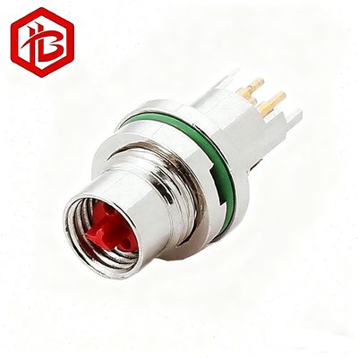 M8 DIN 3pin Nickel Plated Male to Female Straight Plug IP68 Waterproof Sensor Cable