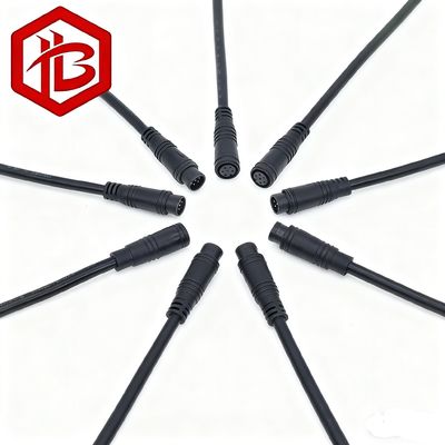 M8 6pin Mini Waterproof Connector for Electric Bikes and LED Lighting 6 Pin Circular Connector Adapters Connectors