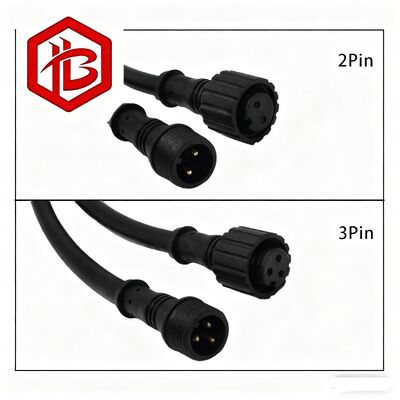 Customize 2 3 4  Pin M16 WITH CABLE  Waterproof Cable Connector