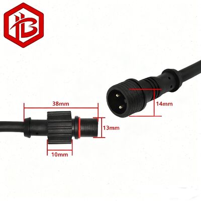 Customize 2 3 4  Pin M16 WITH CABLE  Waterproof Cable Connector