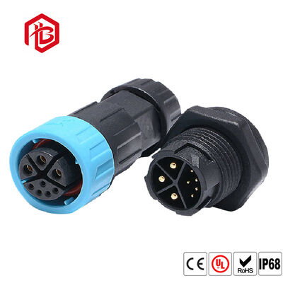 Male & female M25 connectors the best waterproof wire connector manufacturer IP68 25A 3pin Waterproof Plug Thread Type
