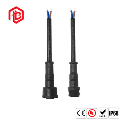 M11 IP68 Waterproof PVC Plug with Copper Contacts