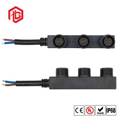 M19F TYPE MODULE Waterproof Connector Male/Female Copper Contact for Aerospace & Solar Power Systems